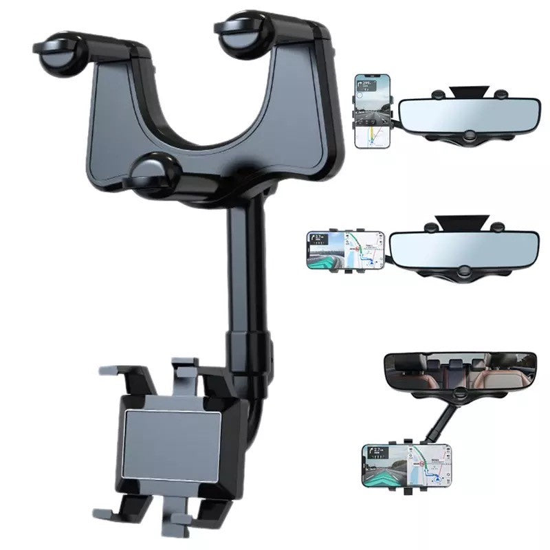 Phone Mount For Car- Rear Mirror Version