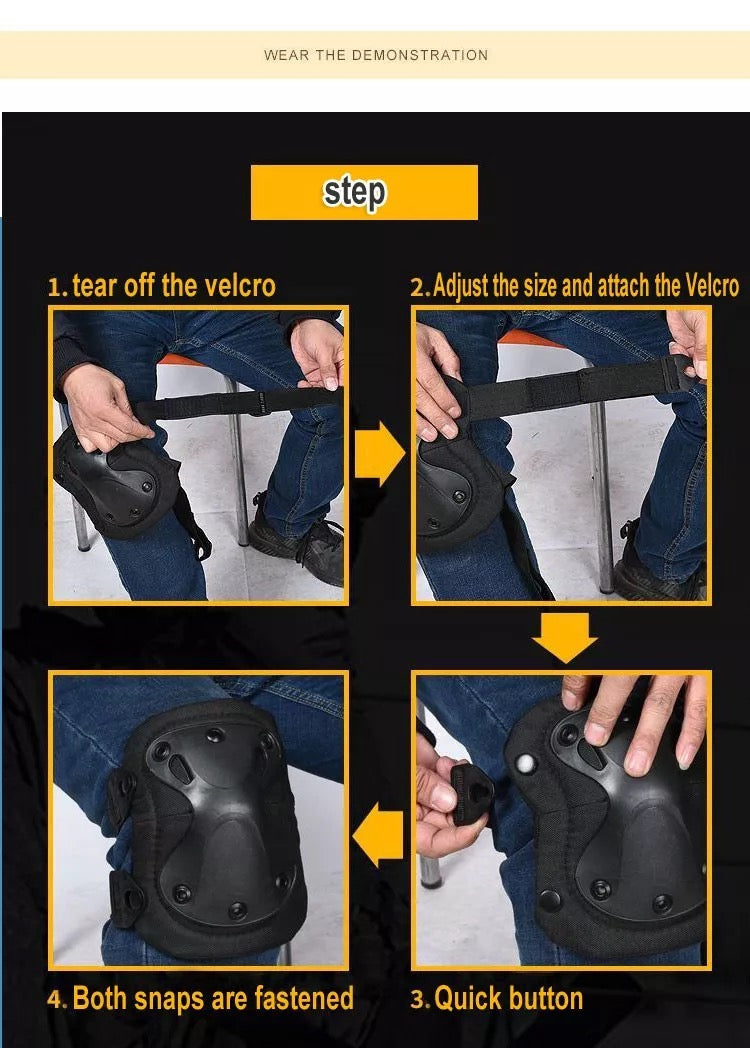 Knee Pads - Wear Over Pants