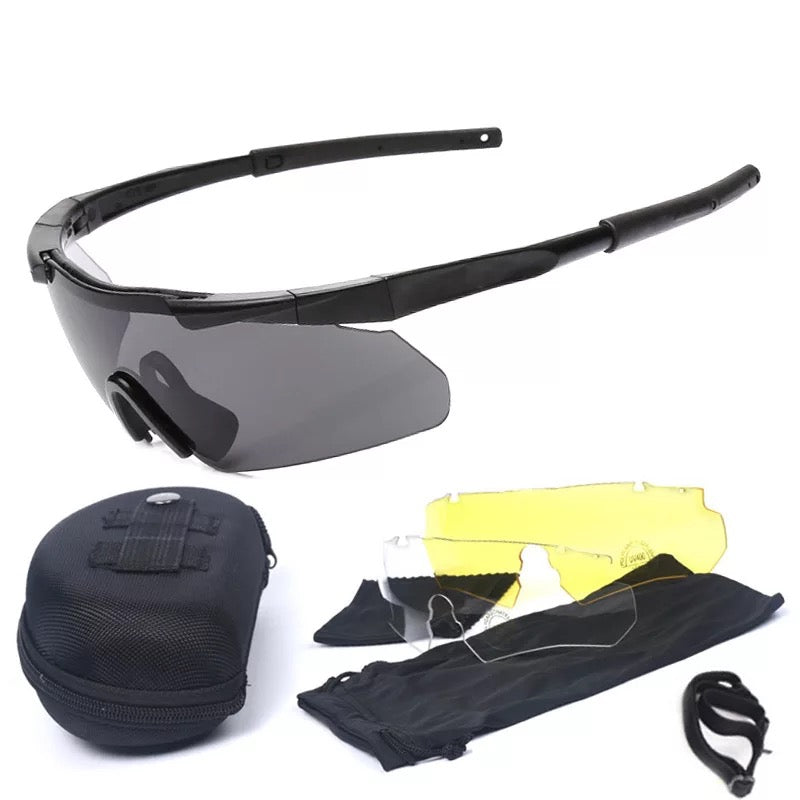3 Lens Safety Glasses