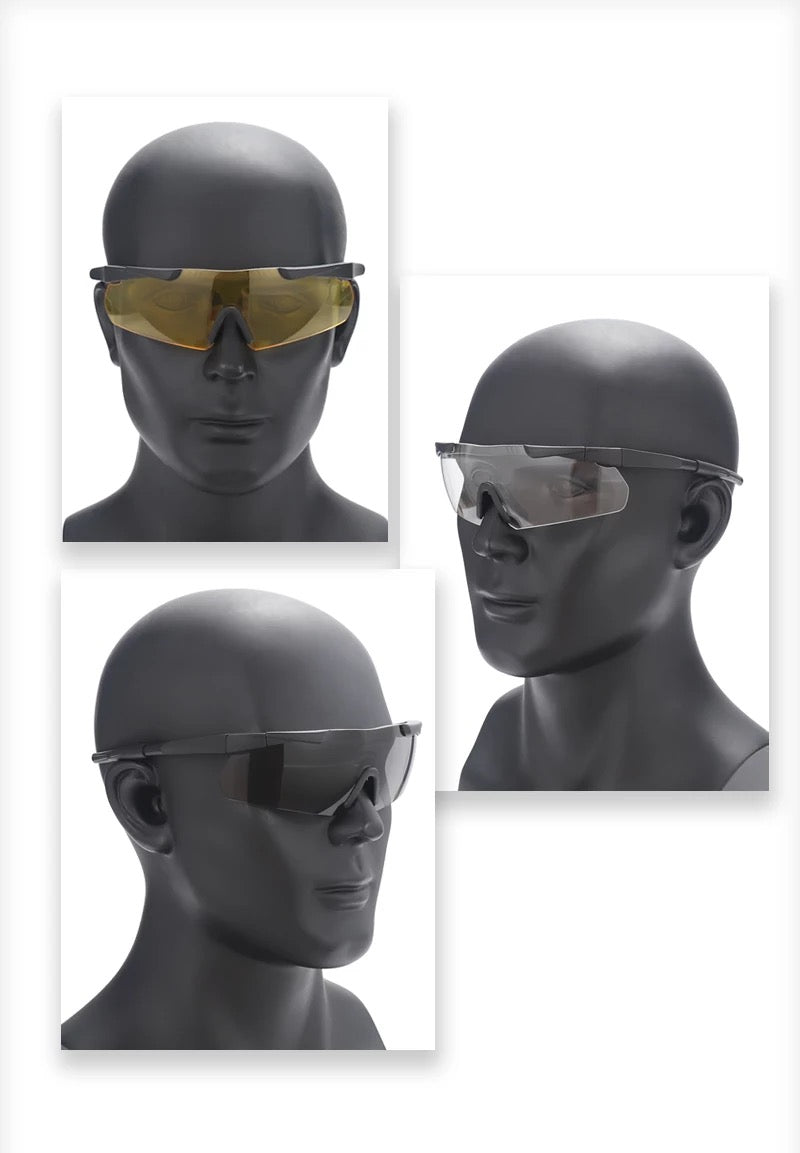 3 Lens Safety Glasses