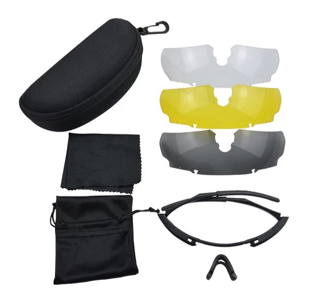 3 Lens Safety Glasses