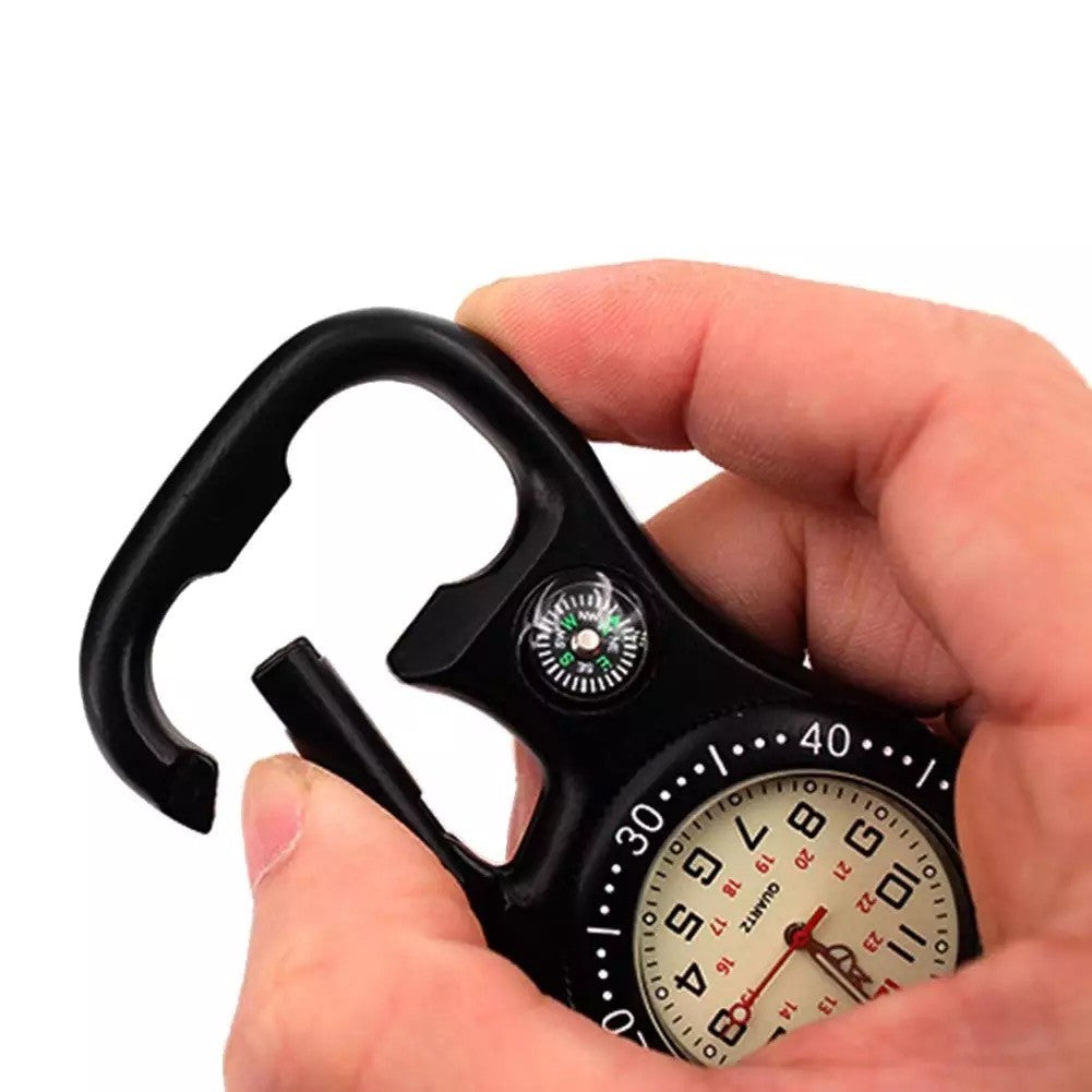 Watch - Compass Carabiner Style