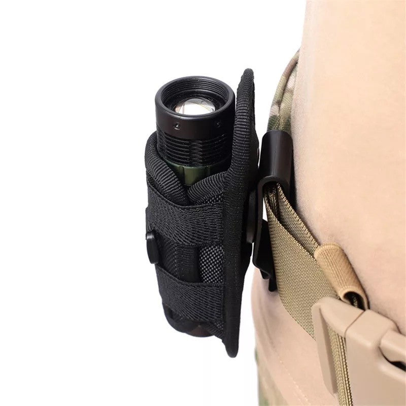 Flashlight Holster - 360 Degree Swivel