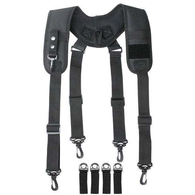 Suspenders With Shoulder Padding