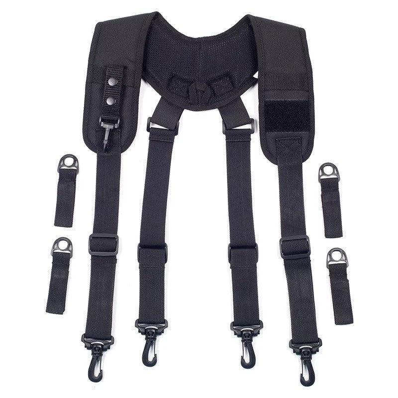 Suspenders With Shoulder Padding